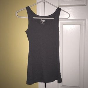 Gray & White Tank Tops